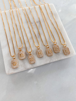 Petite Initial necklace